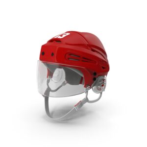 Hockey Helmet Red